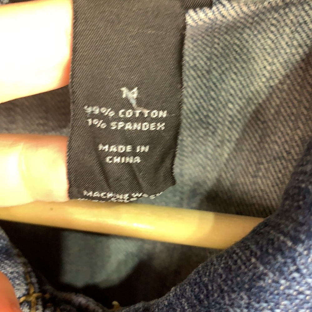 Lane Bryant Blue Denim Jean Jacket - Picture 13 of 16